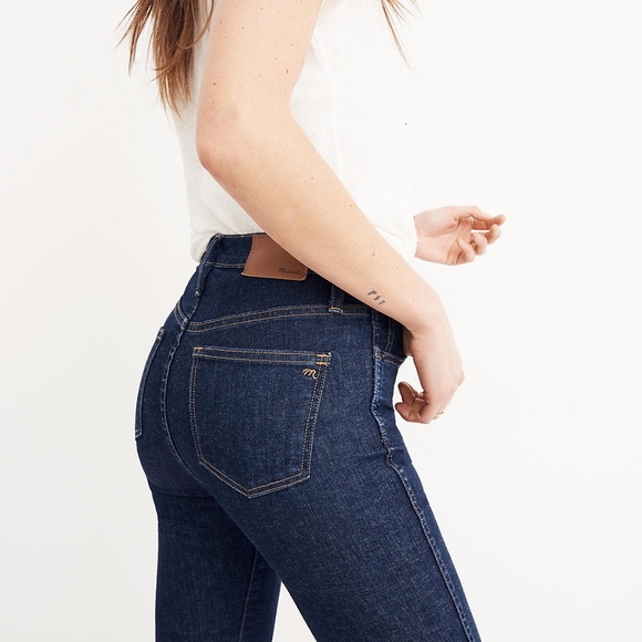 Madewell 10" High-rise skinny jeans - Picture 4 of 11